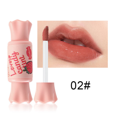 Dragonranee Mirror Pink Candy Lip Glaze Female Student Models Cute Waterproof Lipstick Dyed Lip Liquid - V.I.P Digital Presence