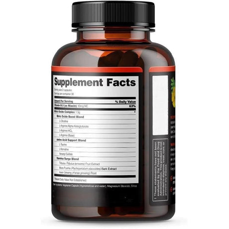 90 Nitric Oxide Booster Capsules - V.I.P Digital Presence