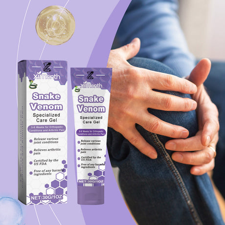 Snake Venom Joint Care Gel Relieves Pain In Joints, Muscles And Bones And Body Massage Cream - V.I.P Digital Presence