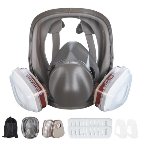 Gas mask spray painting dust chemical pesticide decoration polishing fire protection 6800 same type gas mask - V.I.P Digital Presence