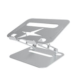 Soporte de refrigeración para portátil de aleación de aluminio simple y duradero, soporte plegable para tableta portátil 