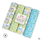 4Pcs/Lot Baby Blankets Newborn Muslin Diapers 100% Cotton Baby Swaddle Blanket for Newborns Photography Kids Muslin Swaddle Wrap - V.I.P Digital Presence