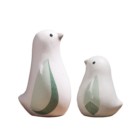 Home decoration small accessories Nordic creative cute ceramic bird ornaments Home living room Wine cabinet Room decoration - V.I.P Digital Presence