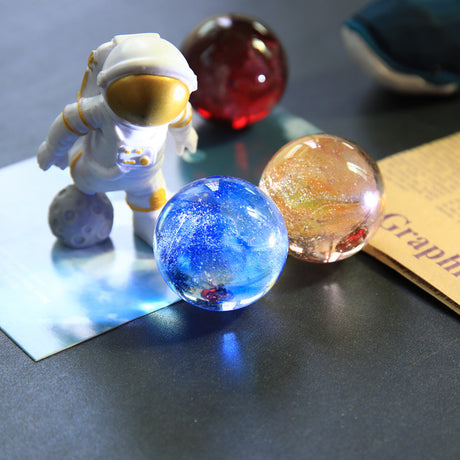 Colorful glass beads dragon beads glowing crystal balls desktop home decor ornaments birthday gifts small night lights - V.I.P Digital Presence