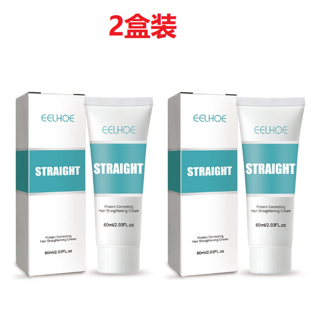 Protein Correction Hair Straightening Cream, Smoothing Frizz Repair Split Damaged Hair Straightening Treatment Cream - V.I.P Digital Presence