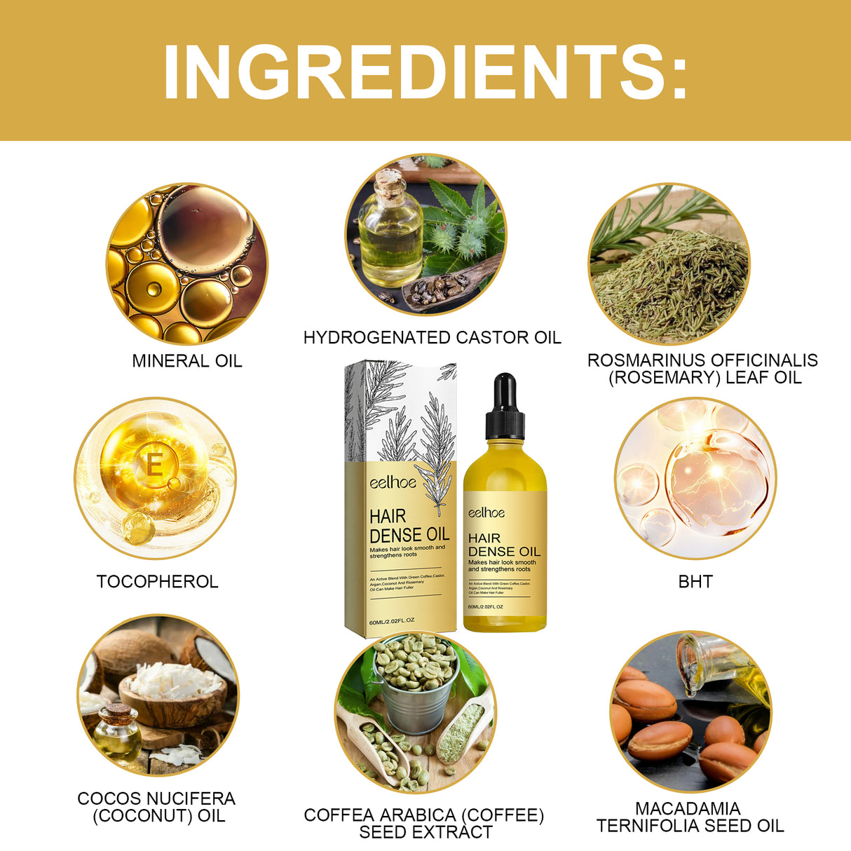 Hair Dense Oil, Scalp Cleaning Care Fluffy Soft Repair Dry Hair Impetuous Solid Hair Dense Hair Essential Oil - V.I.P Digital Presence