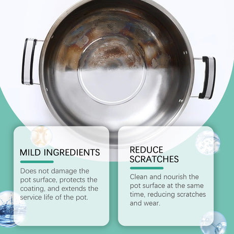 Pan Cleaner, Pan Bottom Grease Cleaner To Remove Oil And Scale Cleaning Polishing Anti-Rust Cleaning Liquid - V.I.P Digital Presence