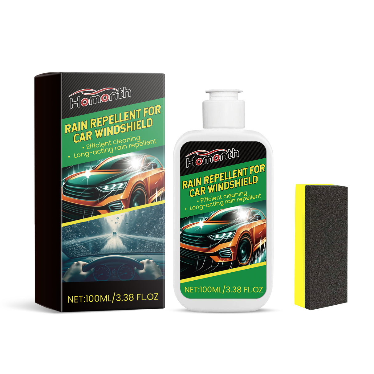 Rain Repellent For Car Windshield, Car Glass Cleaning Decontamination Stains And Impurities Water Renovation Cleaning Agent - V.I.P Digital Presence