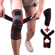 1PC New Band Removable Pressurized Knee Pads Braces Knee Support Crossfit Fitness Running Sports Knee Protector Knee Sleeve - V.I.P Digital Presence