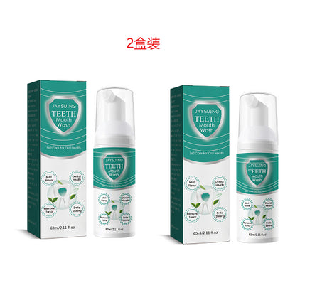 Foaming Teeth Mousse deeply cleans teeth stains, tooth yolk, gums and fresh breath - V.I.P Digital Presence