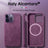 Italian Alcantara Case for iPhone 15 Pro Max Business Leather Phone Back Cover for iPhone 13 Pro Max Magnets - V.I.P Digital Presence