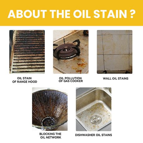 Oil Cleaning Agent, Kitchen Heavy Oil Cleaning Range Hood Oil Household Cleaning Decontamination Clean - V.I.P Digital Presence