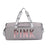 New fitness bag, shoe compartment, dry wet separation bag, sports travel bag, shiny pink letter single shoulder crossbody bag - V.I.P Digital Presence