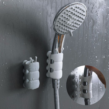 Creative Household Silicone Caterpillar Shower Bracket Non-Slip Bathroom Suction Cup Free Punch Nozzle Holder - V.I.P Digital Presence