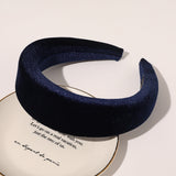 Wide edge velvet sponge hair clip for women's head clip high skull top hair clip - V.I.P Digital Presence