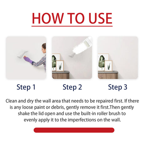 Wall Repair Compound, Household Wall Leak Cracks Nail Eye Waterproof And Mildew Wall Renovation Repair Cream - V.I.P Digital Presence