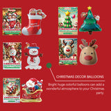 Christmas Balloons Balloon Standing Santa Claus Reindeer Christmas Tree Event Atmosphere Arrangement - V.I.P Digital Presence
