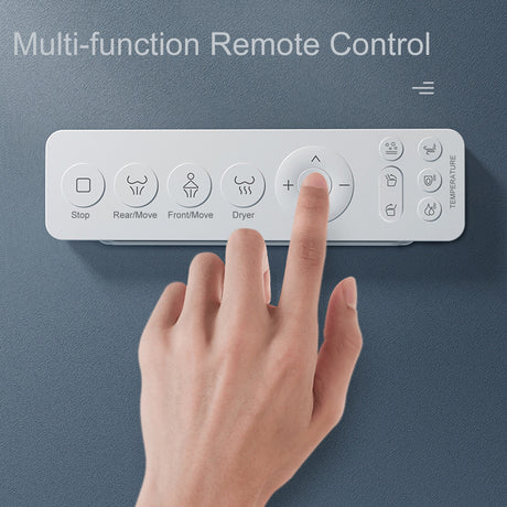 ST-GP-01 Smart Toilet with Heating, Portable Toilet with Automatic Opening and Closing, 1.28GPF Water Tank Free Toilet, White - V.I.P Digital Presence