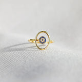 925 Sterling Silver Evil Eye Ring - V.I.P Digital Presence