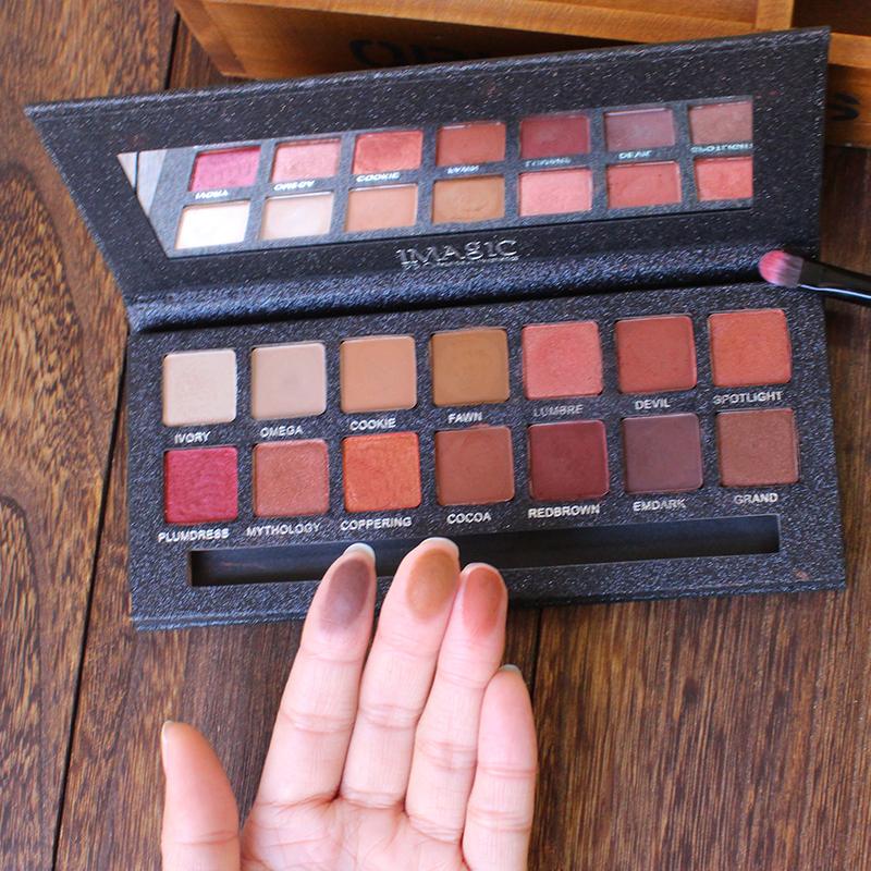 IMAGIC  14 Color Matte Nude Eye Shadow Pallete Cosmetics - V.I.P Digital Presence