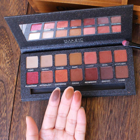 IMAGIC  14 Color Matte Nude Eye Shadow Pallete Cosmetics - V.I.P Digital Presence