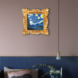 Kit de pintura al óleo 3D DIY "Relieve" de la Noche Estrellada de Van Gogh