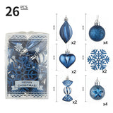 Christmas Ball Set 6cm Painted Alien Ball Powder Snowflake Set Box Christmas Supplies - V.I.P Digital Presence
