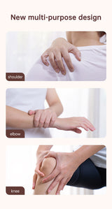 Electric heating knee massage instrument, vibration moxibustion, shoulder and elbow joint pain, hot compress knee massager for old cold legs - V.I.P Digital Presence