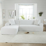 Solid color sofa cover, elastic tight package, full cover, fabric sofa cover, sofa cushion, sofa cover