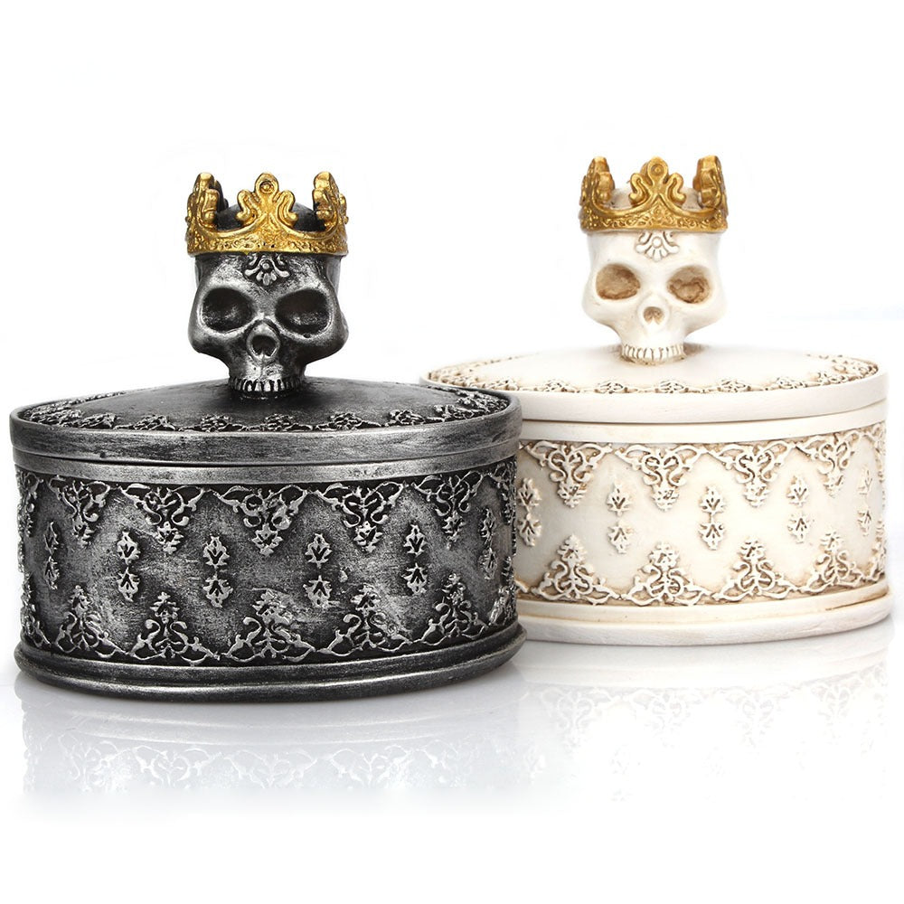 Crown Skull Storage Box - V.I.P Digital Presence