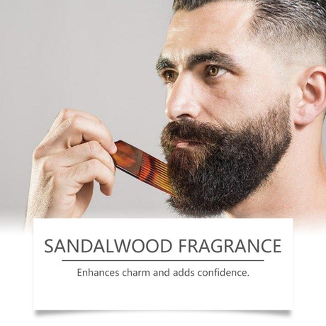 Men's Beard Care Cream Sandalwood Ingredients For Beard Care For Men With A Variety Of Skin Types - V.I.P Digital Presence