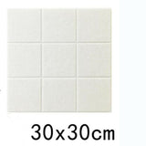 Tablero de fieltro absorbente de sonido para decoración de pared, creativo Jiugongge, pegatinas de pared de fieltro, rompecabezas de bricolaje, fondo, tablero de mensajes para pared de fotos 