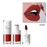 Pudaier Lipstick Small White Bottle Matte Lip Gloss Color Development Moisturizing Not Smudged Waterproof Non-Stick Cup Lip Glaze - V.I.P Digital Presence
