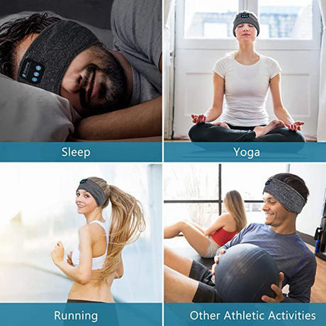 Bluetooth Music Sleep Eye Mask Headband Bluetooth Sports Headband Call Headband Yoga Headband - V.I.P Digital Presence