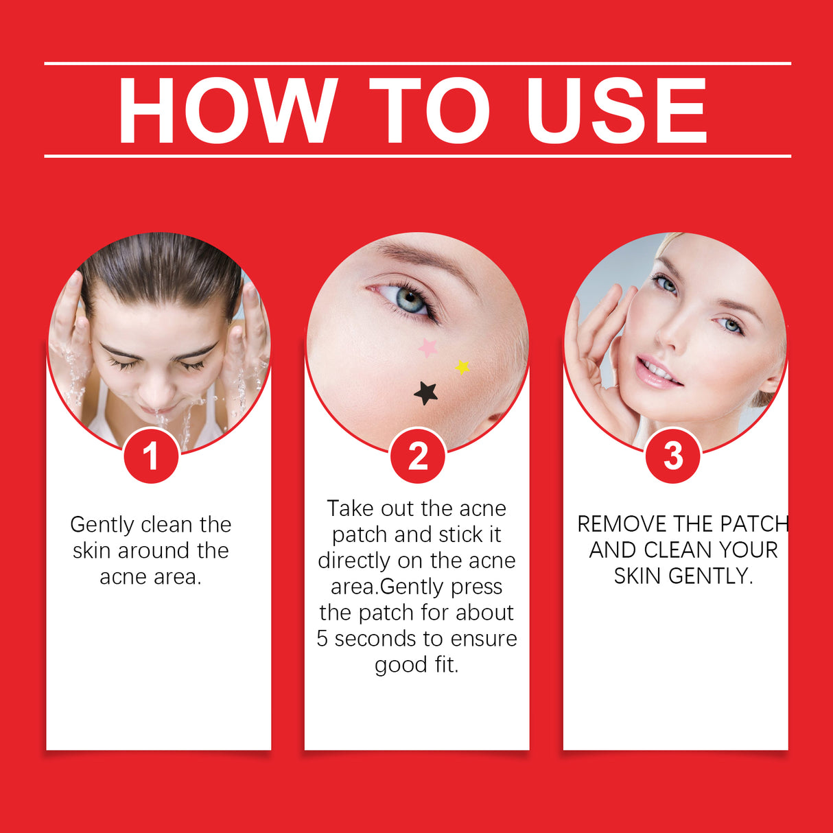 Blemish Acne Patch Clear Acne Face Cover Acne Care Facial Contact Patch