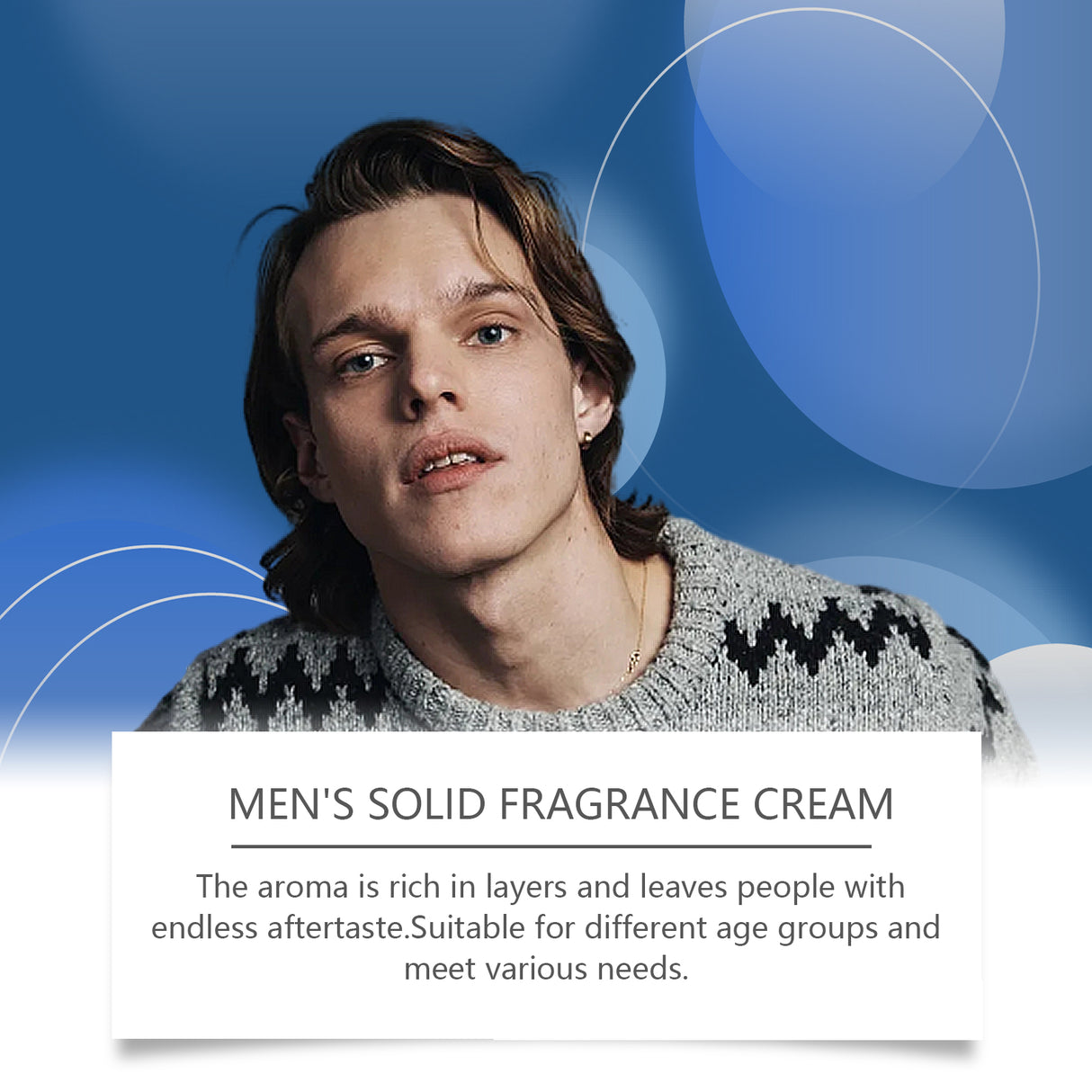 Solid Balm Men's Charm Solid Balm Fresh Natural Long-Lasting Fragrance Balm - V.I.P Digital Presence