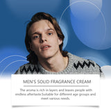 Solid Balm Men's Charm Solid Balm Fresh Natural Long-Lasting Fragrance Balm - V.I.P Digital Presence