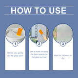 Glass Water-Based Scrub Paint, Waterproof Fast Paint Refurbished Maintenance Cover With Scrub Glass - V.I.P Digital Presence