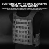 Tactical Vest - Molle Zipper Back Panel, for Paintball, Airsoft, Outdoor Hunting. Plate Carrier Expansion Equipment. - V.I.P Digital Presence