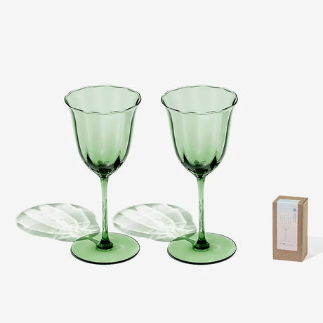 Vintage Green Red Wine Cup Glass Goblet Champagne Cup Cocktail Martini Glass  Home Drinking Utensils Crystal Cup - V.I.P Digital Presence