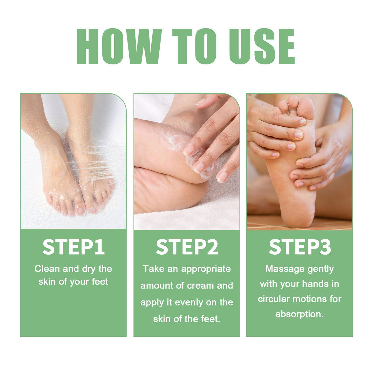 Peppermint Foot Cream, Repair The Foot Prevent Weather-Shack Desquamate Cracked Heels Moisturize Foot Care Cream - V.I.P Digital Presence