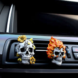 Undead Ghost Head Aromatherapy Clip Resin Car Air Outlet Aromatherapy Pendant - V.I.P Digital Presence