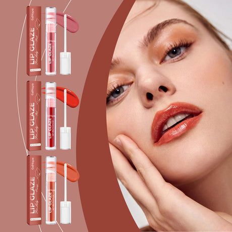 Lip Glaze Lip Moisturizing Color Bright Color Lasting Non-Fading Non-Stick Cup Portable Moisturizing Lip Glaze - V.I.P Digital Presence