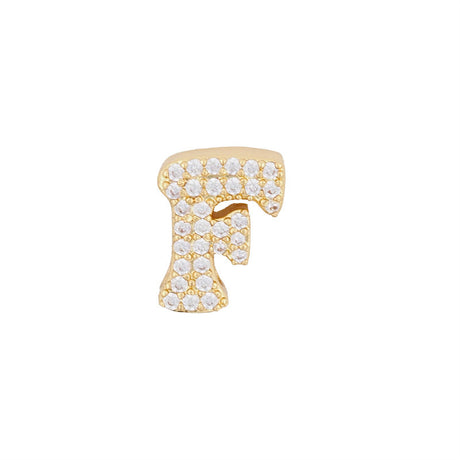 Fashion English 26 letter single pendant gold DIY bracelet necklace accessories - V.I.P Digital Presence