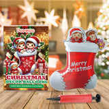 Christmas Balloons Balloon Standing Santa Claus Reindeer Christmas Tree Event Atmosphere Arrangement - V.I.P Digital Presence