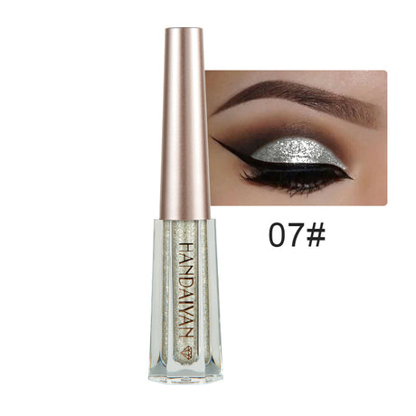 HANDAIYAN Diamond Pearl Liquid Eye Shadow 12 Colors Shining Bright Eye Shadow Liquid - V.I.P Digital Presence