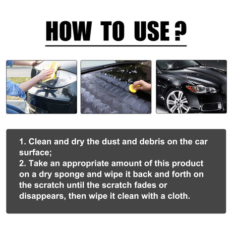 Car Scratch Removal Cream, Decontamination Dust Repair Car Paint Scratches Polishing Maintenance Refurbishment Coating Paste - V.I.P Digital Presence