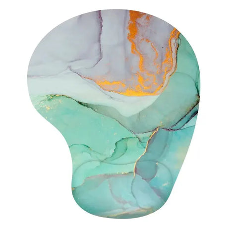 Wrist Mouse Pad Marble Pattern Hand Bowl Tray Mouse Pad Office Wrist Protection Anti-Skid Mouse Pads - V.I.P Digital Presence