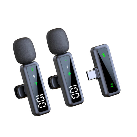 Wireless Lapel Microphone for Outdoor Computer Live Streaming Noise Reduction Universal Small Microphone - V.I.P Digital Presence