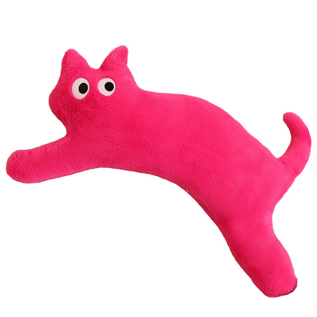Dopamine Long Bar Cat Pillow Cat Plush Toy Living Room Cushion - V.I.P Digital Presence